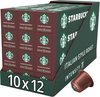 Capsules Starbucks by Nespresso Italian Roast - 12 boîtes de 10 tasses à café