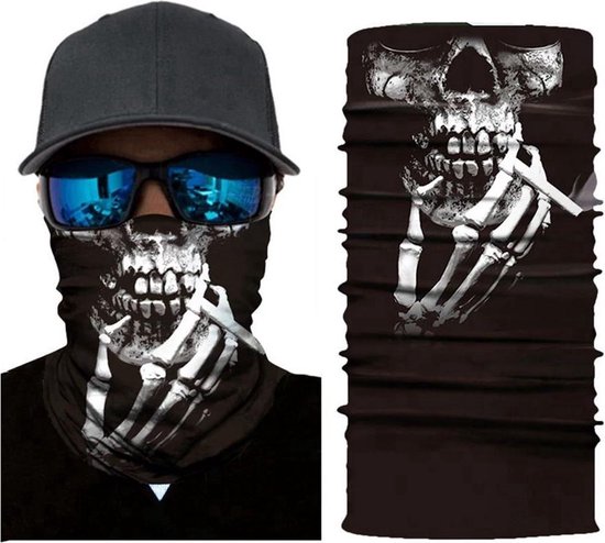 Balaclava Een Gat Bivakmuts Gezichtsmasker Uv Bescherming Mannen