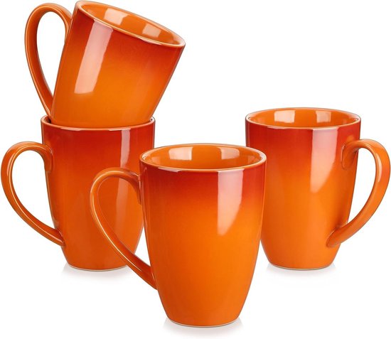 fMSDD Rode XL porseleinen thee koffiemok 30oz, brede beker met handvat, voor kantoor en thuis om koffie, thee, cacao, melk, soep of water, heldere cadeau bijpassende keuken, tafel en formele eetsets fMSDD Rode XL porseleinen thee koffiemok 30oz, brede beker met handvat, voor kantoor en thuis om koffie, thee, cacao, melk, soep of water, heldere cadeau bijpassende keuken, tafel en formele eetsets