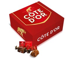 The best of Côte d'Or Collection box - Mini Bouchée, Mignonnette Melk & Chokotoff - chocolade giftbox - chocolademix - Belgische chocolade - 1000g