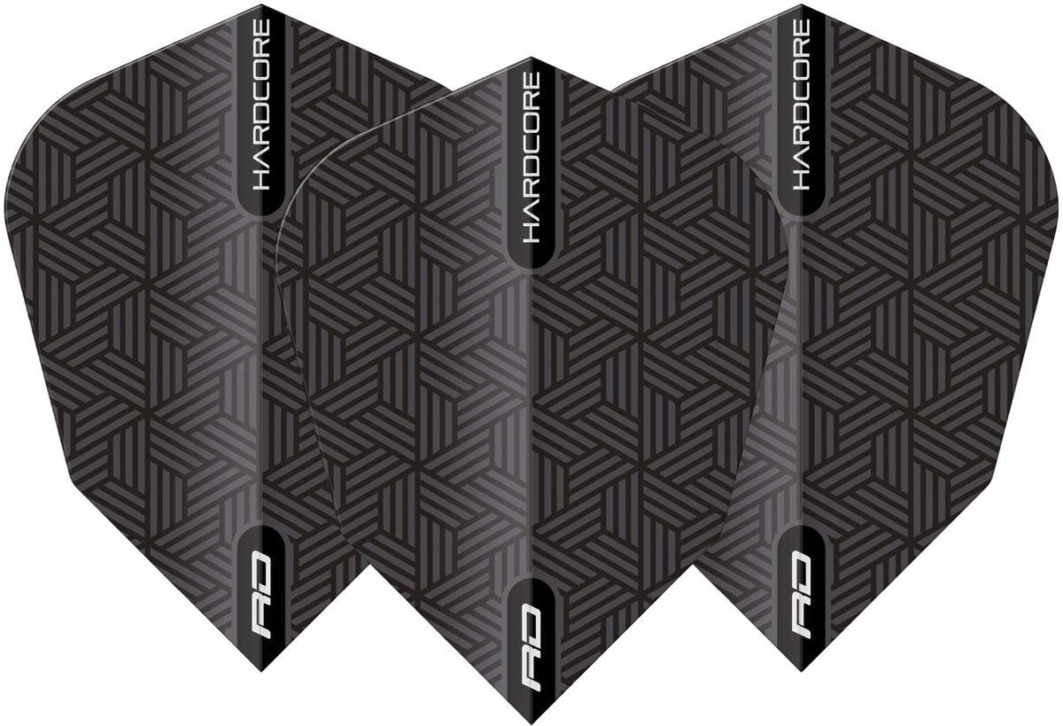 Red Dragon V-Standard Black - Dart Flights