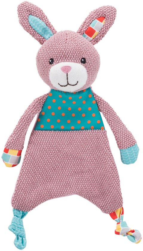 Trixie junior konijn stof met ritselfolie (28 CM)