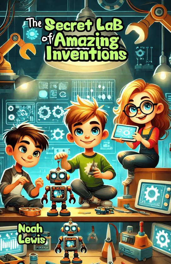The Secret Lab of Amazing Inventions - cover