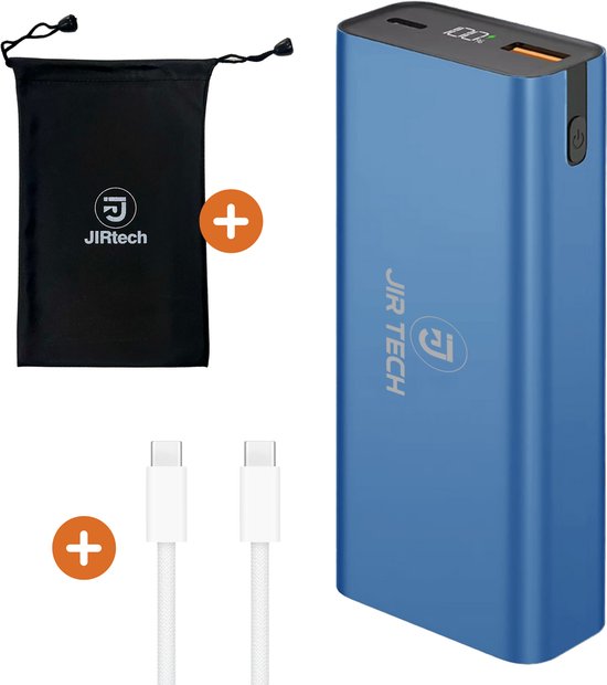 JIR Powerbank 10000 mAh met Snelladen - JIR - €34,95