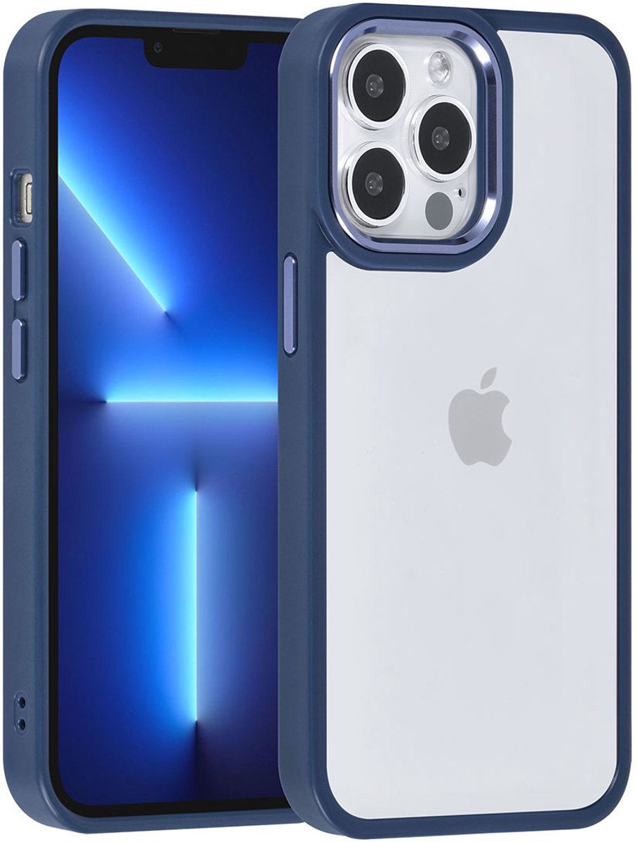 UNIQ Accessory iPhone 13 Pro Backcover hoesje - Blauw