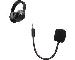 kwmobile microfoon voor gaming headset - geschikt voor JBL Quantum 100 - 10 cm - In zwart