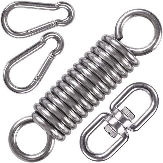 4gardenz® Ophangsysteem voor Hangmatten - Bevestigingsset Schommel & Hangmat - Ophangset tot 200 kg