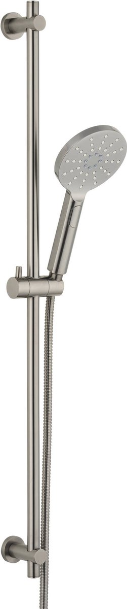 Ben Push doucheset 90cm gunmetal