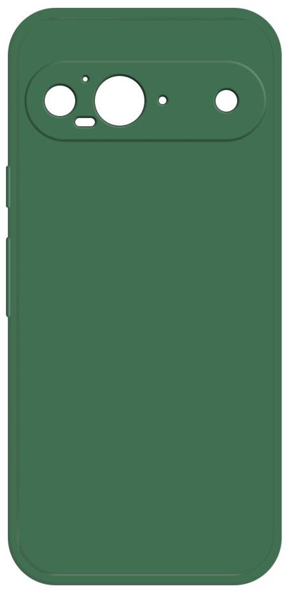 Hoesje voor Google Pixel 9 - Phonesta Color Silicone Back Cover - Donkergroen