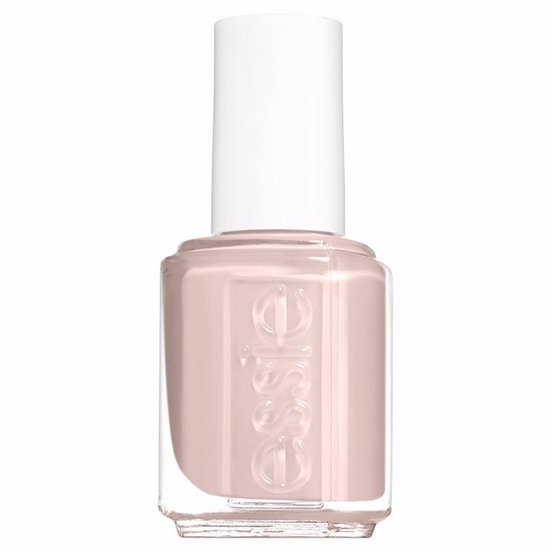 Essie nagellakflesje met een taupe kleur.