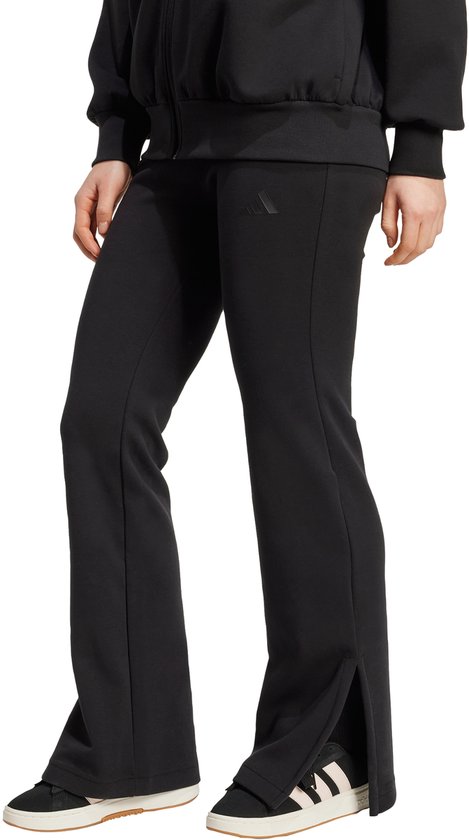adidas Sportswear Soft Lux Flared Broek - Dames - Zwart- S