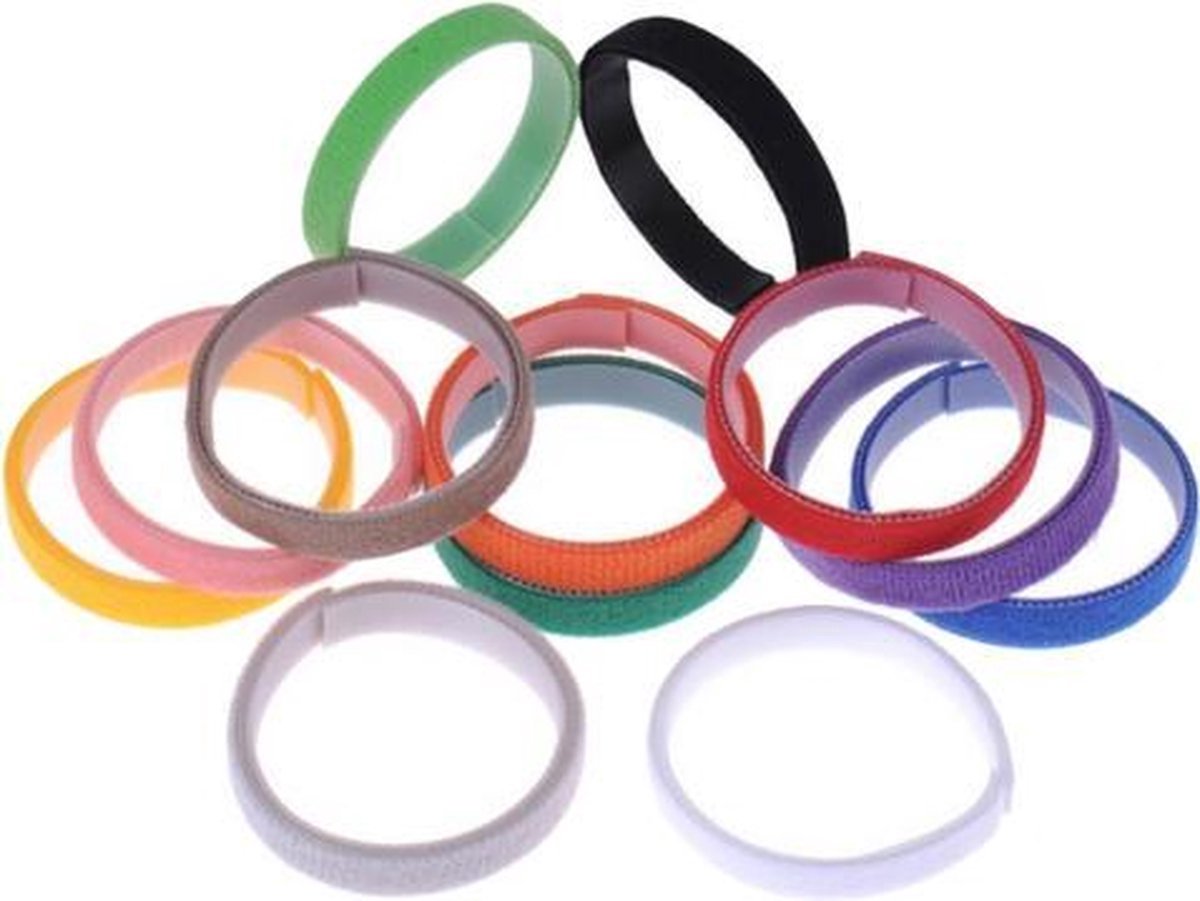 Finnacle - 12-pack Puppy ID Bandjes - One Size - Identificatie Halsbanden voor Honden, Katten & Kittens
