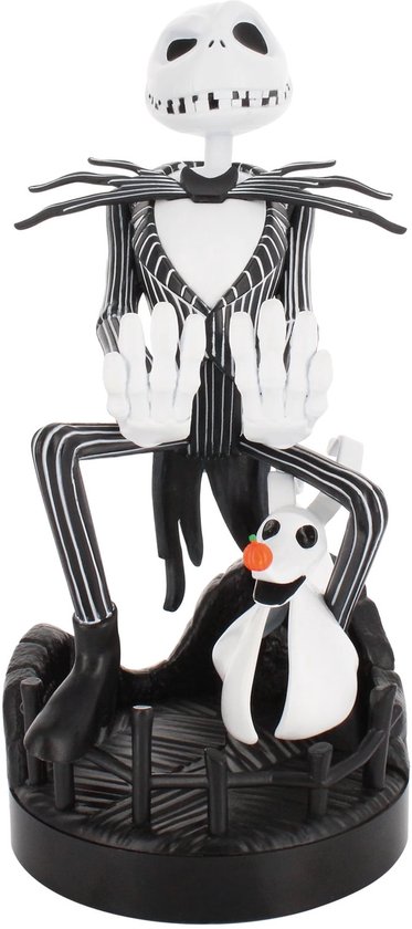 Cable Guys - Disney - L'Étrange Noël de monsieur Jack - Jack Skellington Support Chargeur pour Téléphone et Manette