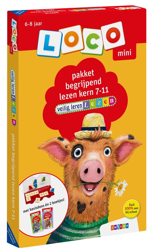 Loco Mini – Veilig leren lezen – begrijpend lezen kern 7-11