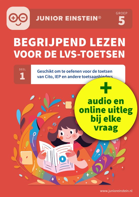 Begrijpend lezen voor de LVS-toetsen 1 groep 5 - cover