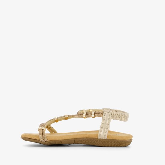 Sandales fille Blue Box couleur or - Taille 28