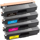 Print-Equipment Toner cartridge / Alternatief 4 toner spaarset TN-325BK,C,M,Y  TN-320BK,C,M,Y | Brother DCP-9055DN/ DCP-9270CDN/ HL-4140CN/ HL-4150CDN/