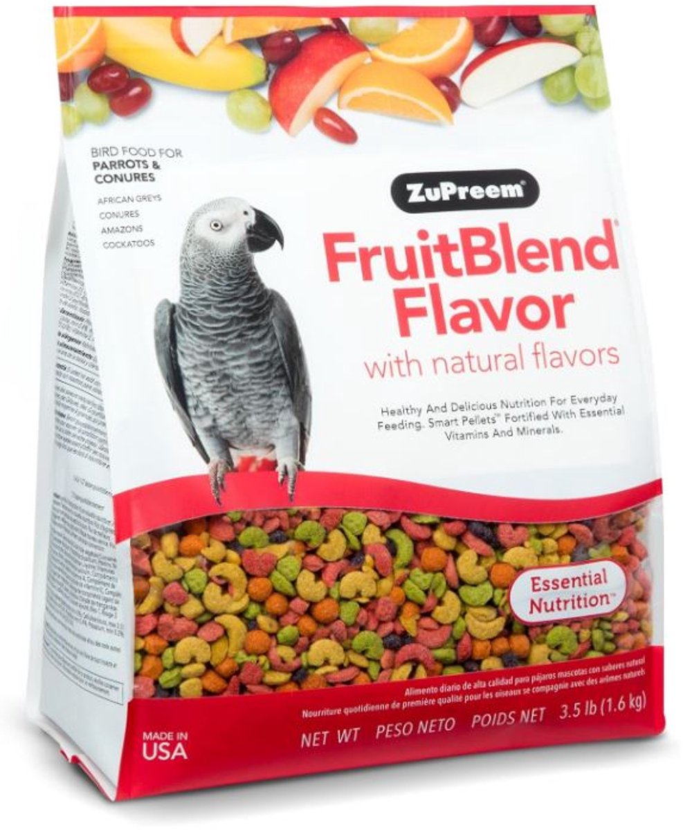 ZuPreem Fruitblend ML/L 7.5kg - Papegaaienvoer - Vogelvoer -