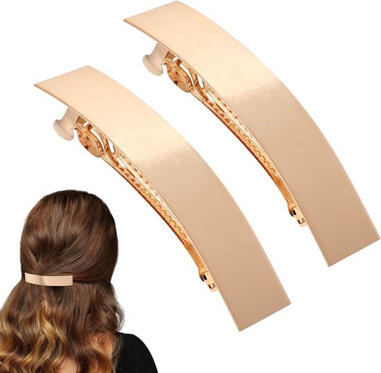 Craftdady - 100 stuks Franse haarspelden van ijzer, blanco, 4 maten, 30/39/59/78 mm lang, platina, voor doe-het-zelf haaraccessoires