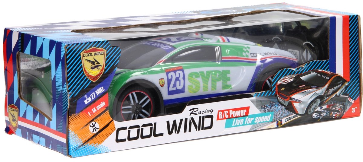 RC Auto 1:14 Channel - Groen
