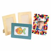 Roellgs 20-pack DIY Creative Paper Frame Picture Pad Hanging Album
