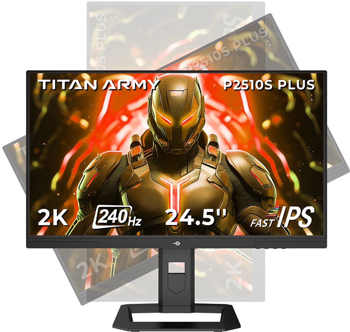 TITAN ARMY P2510S PLUS 24,5 inch Gaming Monitor,2560*1440 - Product - €159,00