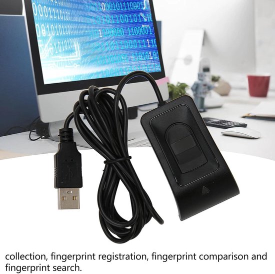 USB Fingerprint Scanner Sensor - Vingerafdruksensor voor PC - Desktop ...
