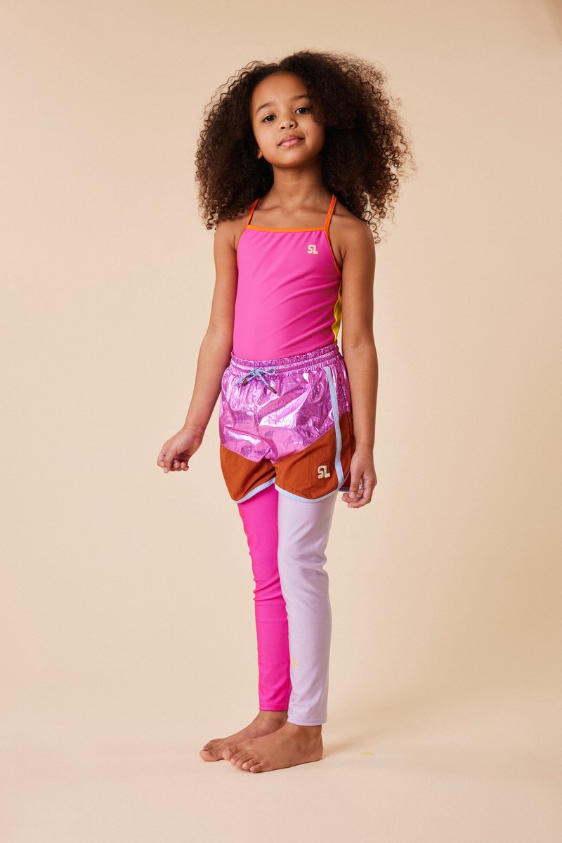 Sticky Lemon - shorts - beter samen - glanzend magenta