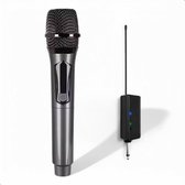Bol.com Tech Essentials® Draadloze Microfoonset - VHF - USB-C Oplaadbaar - Plug & Play | Karaoke - Studio - 3.5-6.3mm Jack - ASM... aanbieding