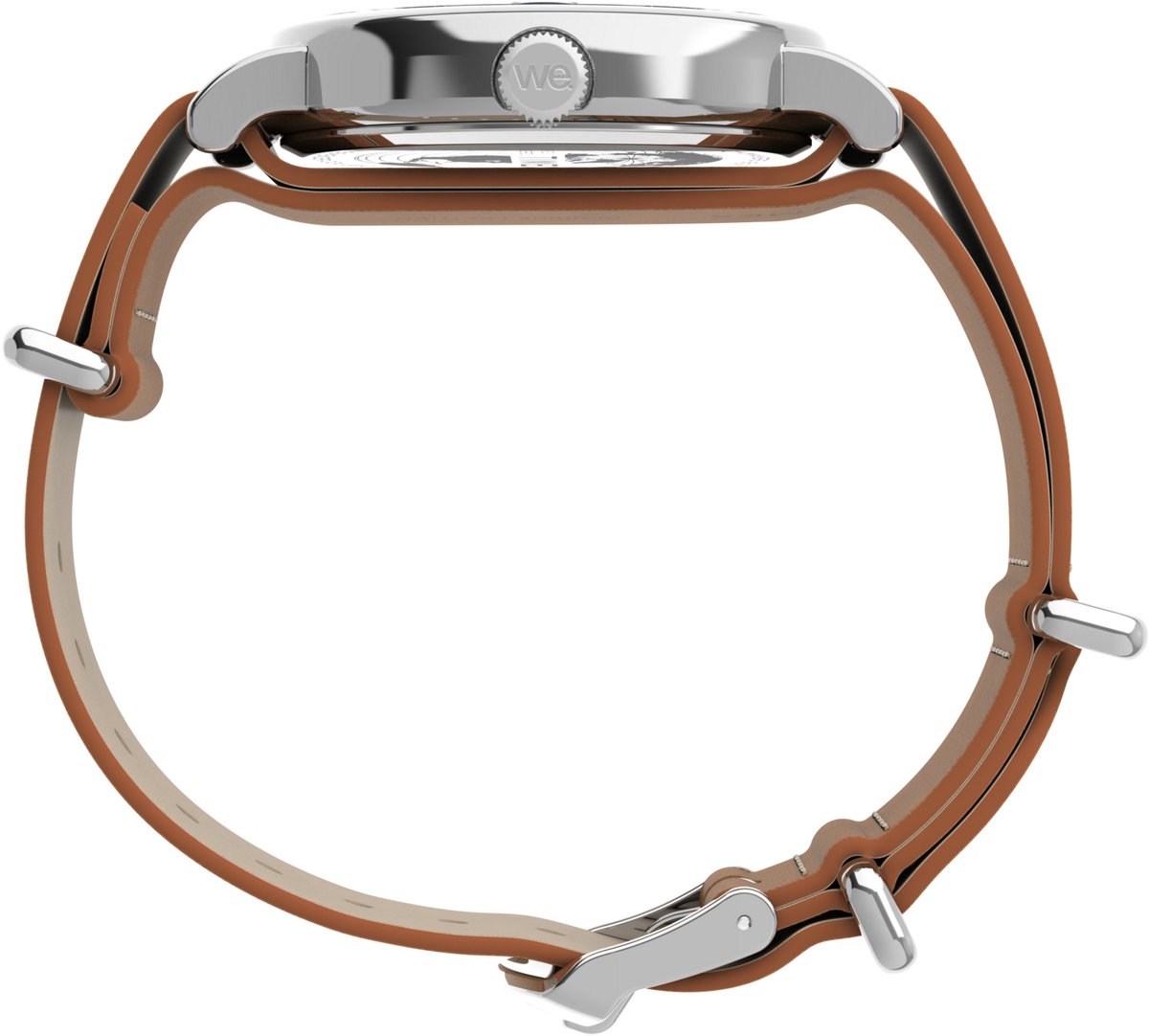 Timex Weekender Kwarts Analoog Horloge Bruin Blauw Case: 100% Low Lead Brass | Armband: 100% Leather 40 TW2W86800AJ