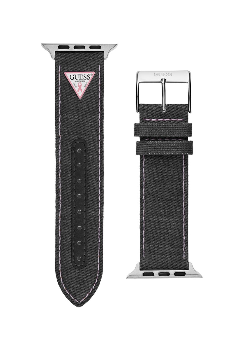Guess Guess Apple Band (42Mm-44Mm) Kijk Naar Bandjes Gray Armband: 100% Silicone Not Applicable CS3017S1