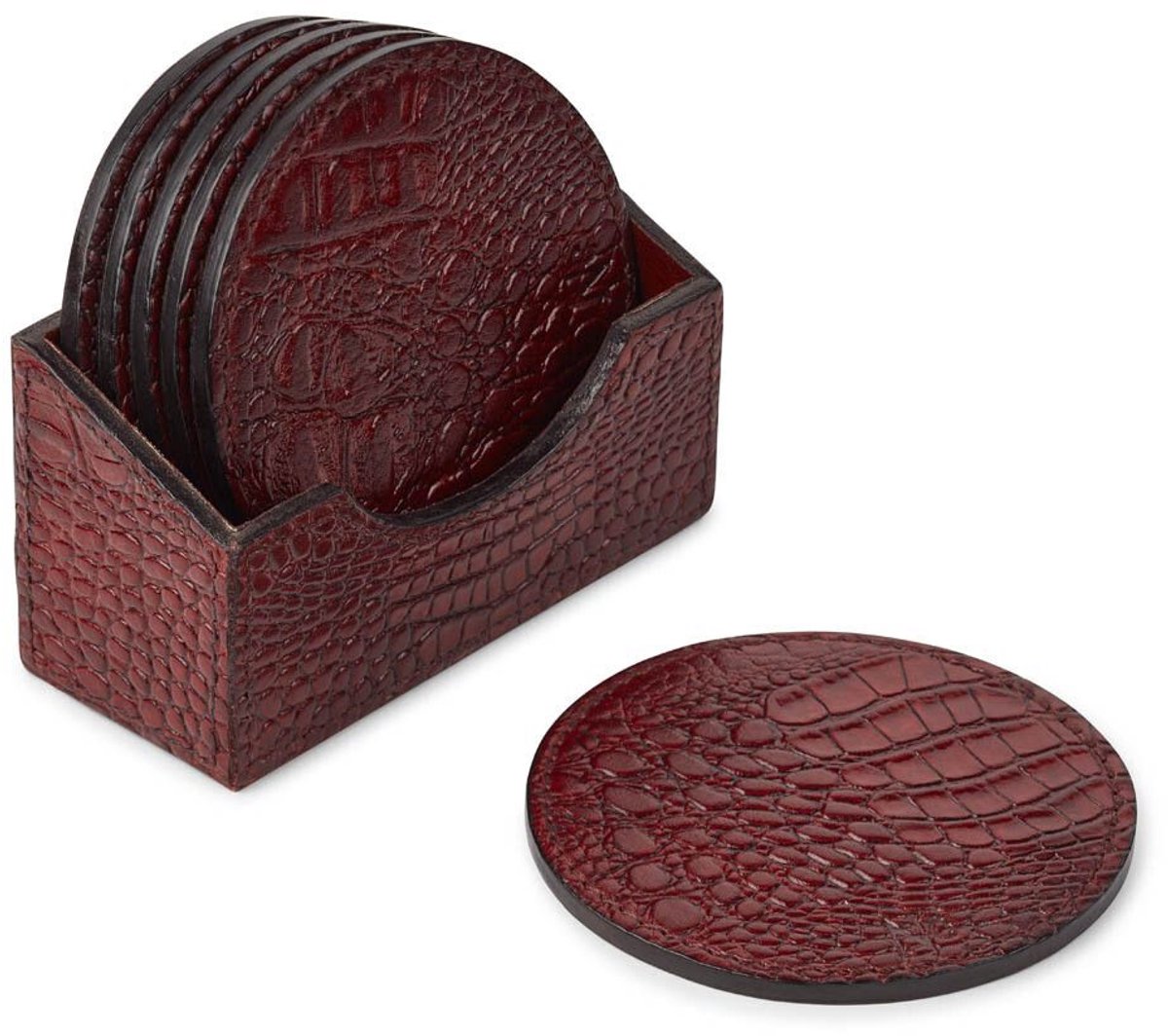 Sheepskin House - Ronde Croco Onderzetter - D10 cm