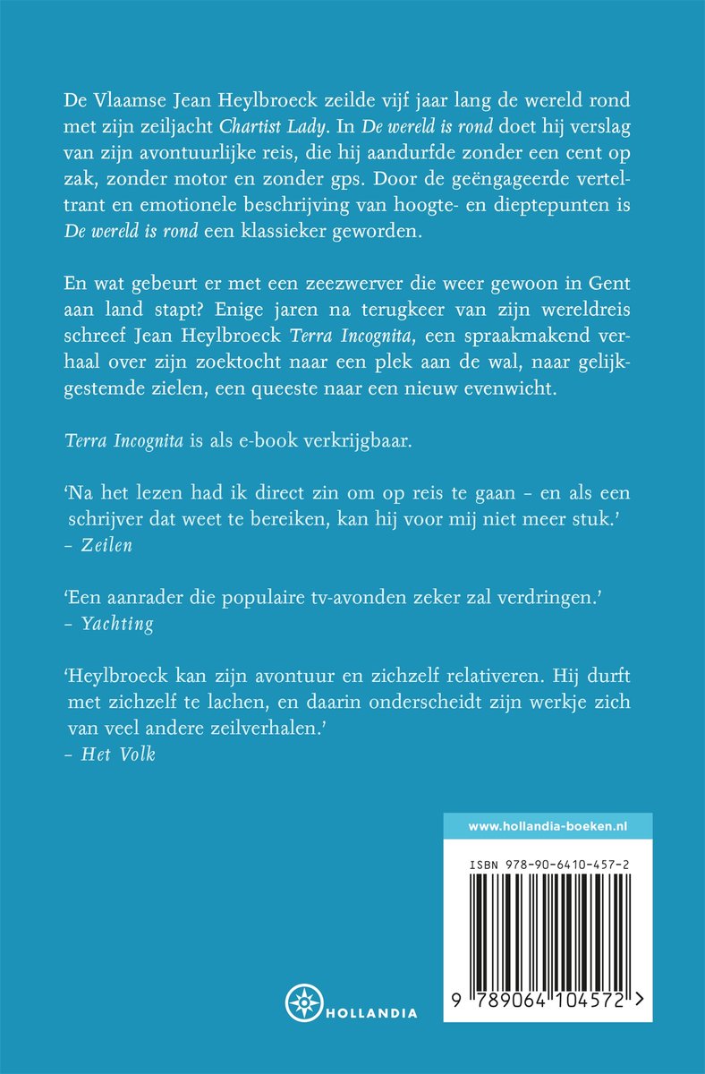 De wereld is rond - back cover