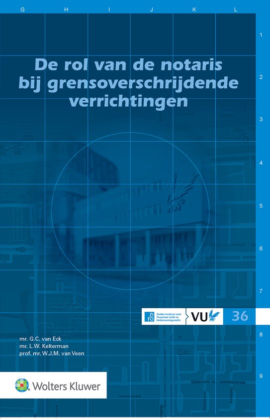De rol van de notaris bij grensoverschrijdende verrichtingen - cover