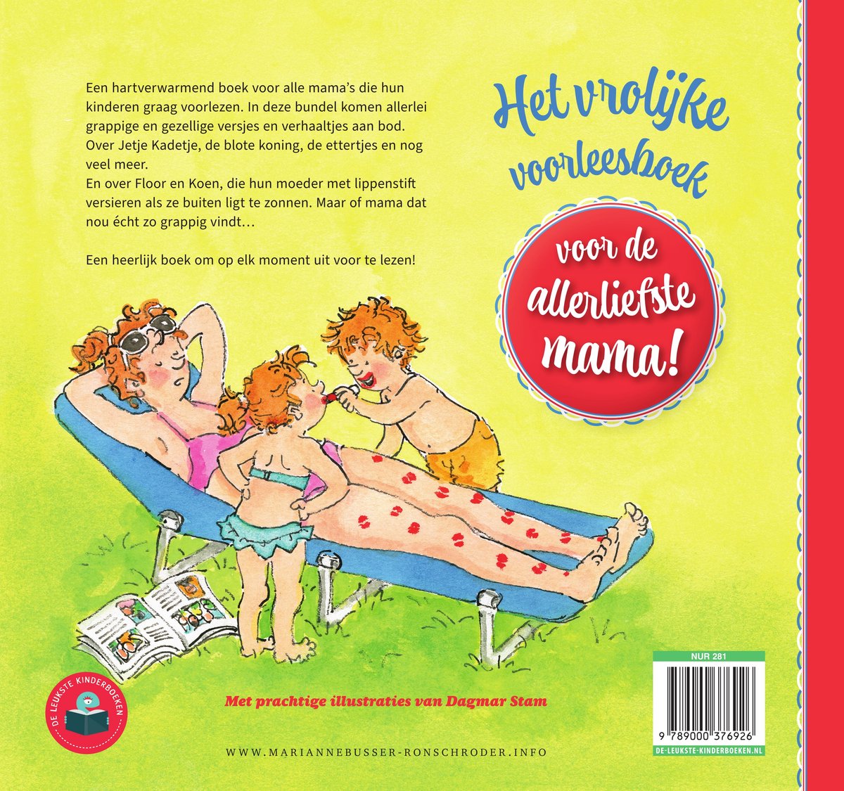 Voor de allerliefste… - Het vrolijke voorleesboek voor de allerliefste mama! - back cover
