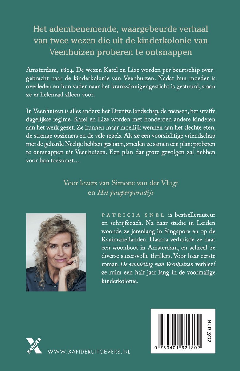 De vondeling van Veenhuizen - back cover