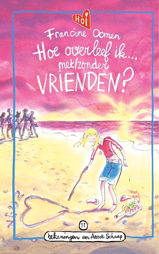 Hoe overleef ik 11 - Hoe overleef ik met/zonder vrienden? - cover
