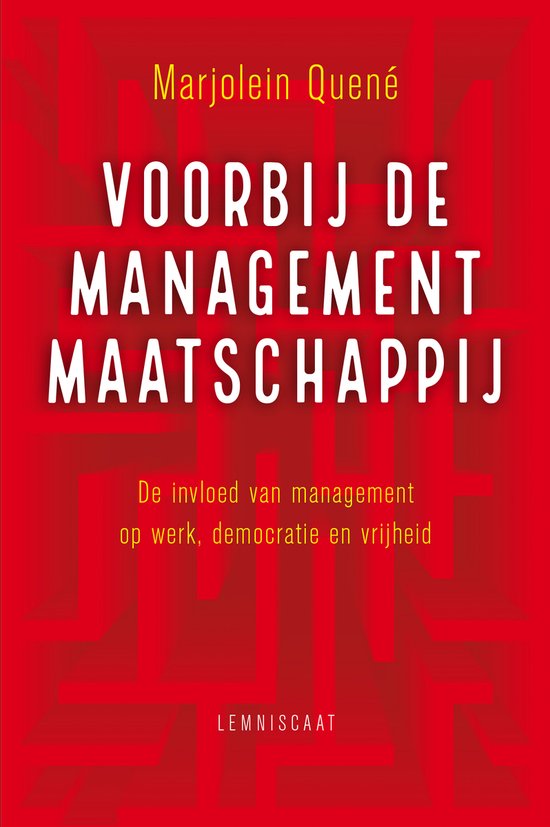 Voorbij de managementmaatschappij - cover