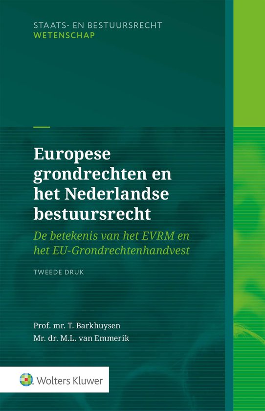 Europese grondrechten en het Nederlandse bestuursrecht - cover