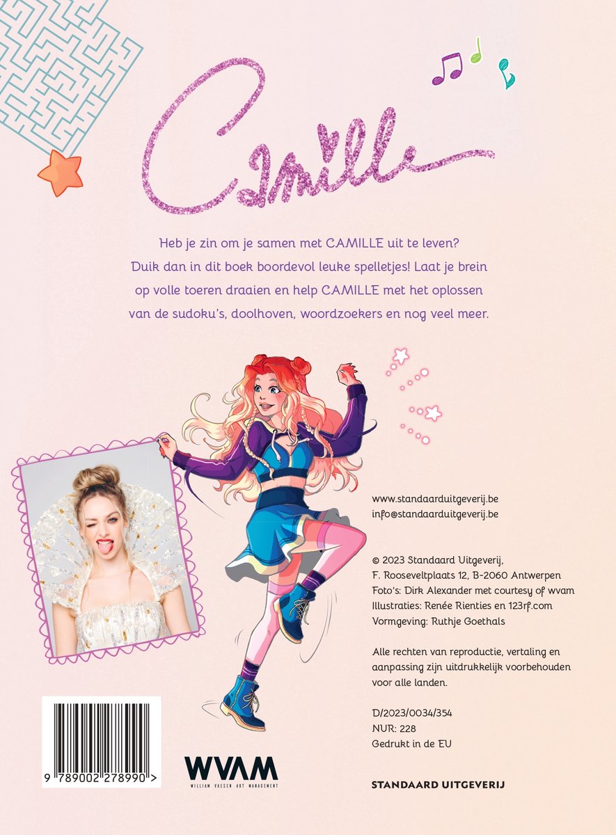 CAMILLE 1 - 100 spelletjes boek - rekenraadsels, sudoku's, doolhoven | bol