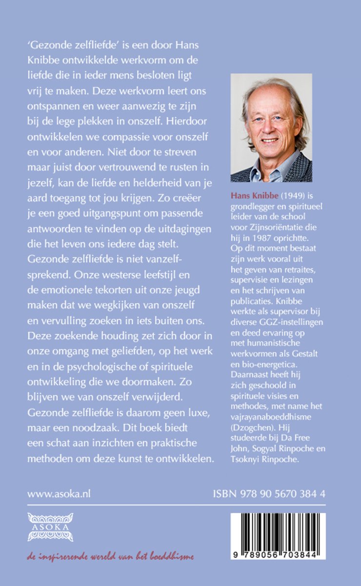 Gezonde zelfliefde - back cover