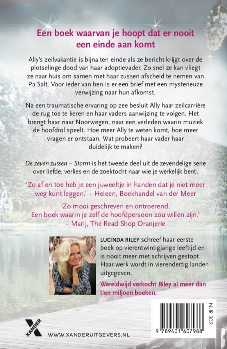 De zeven zussen 2 - Storm - back cover