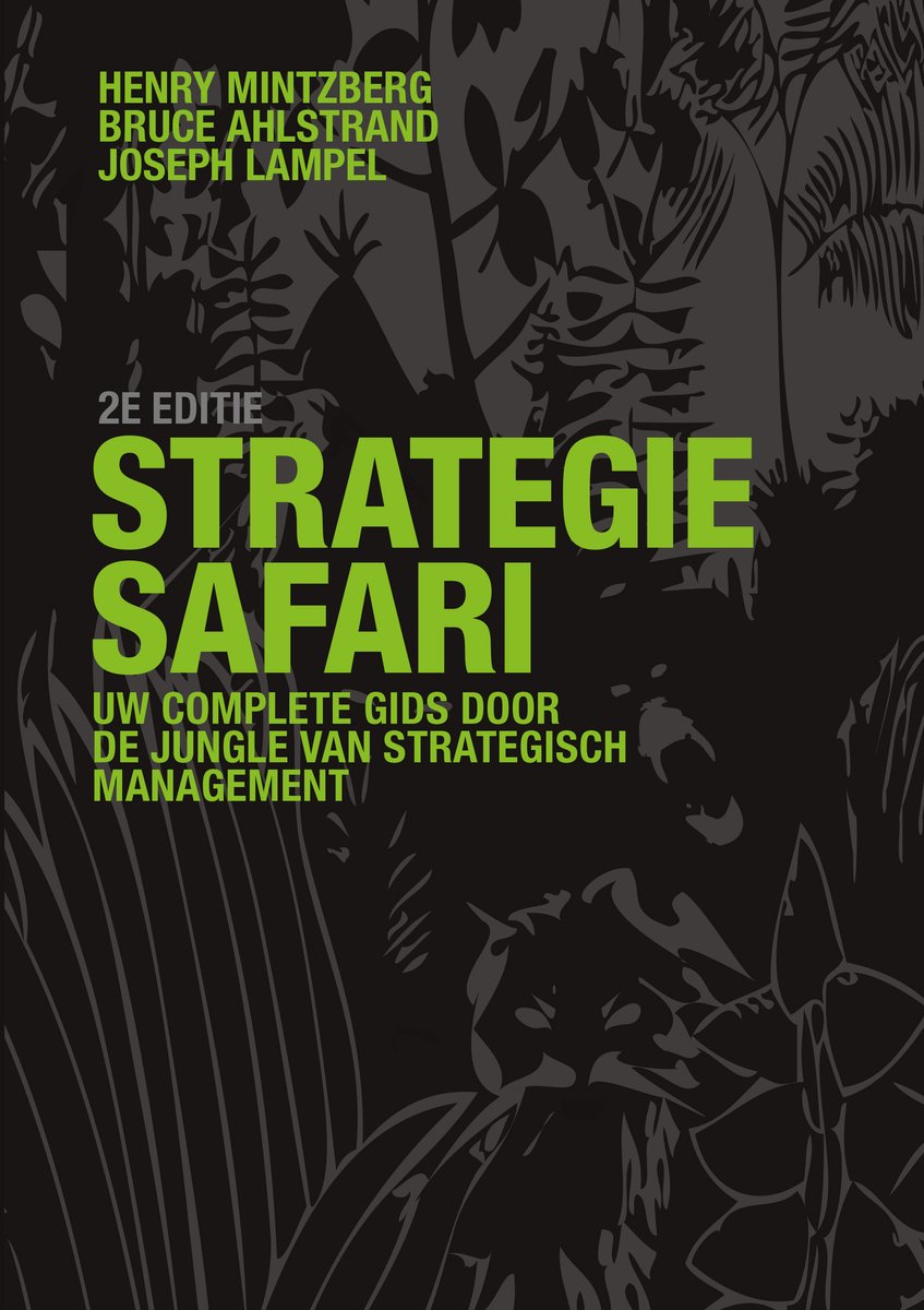 Omslag van Strategie safari, 2e editie