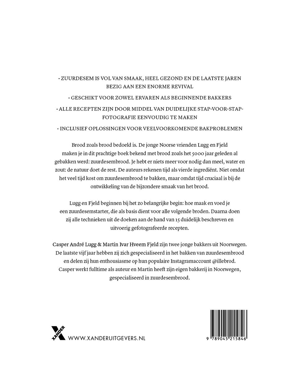 Zuurdesem - back cover