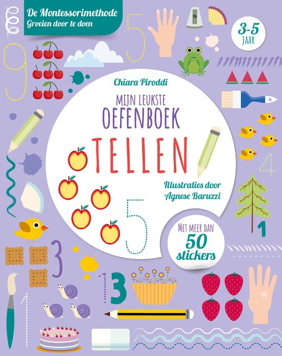 Tellen - Mijn leukste oefenboek - cover