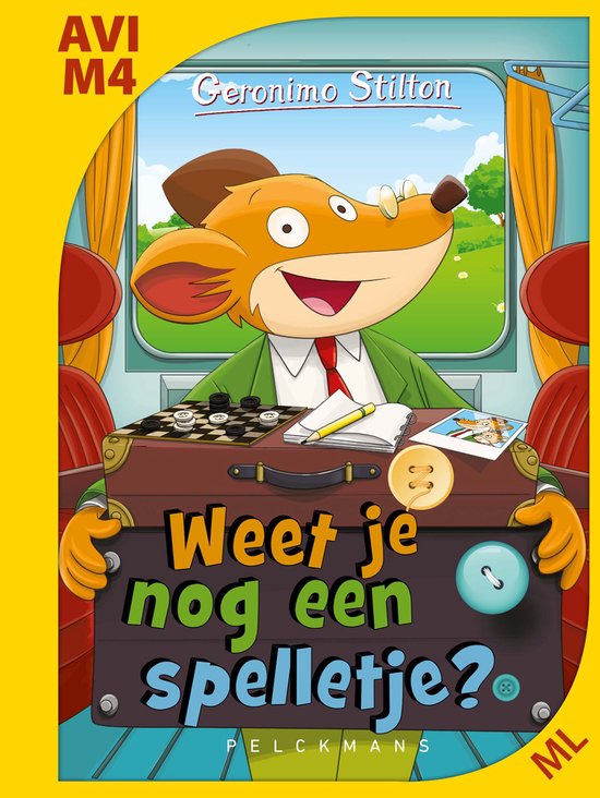 Geronimo Stilton - Weet je nog een spelletje? (AVI M4) - cover