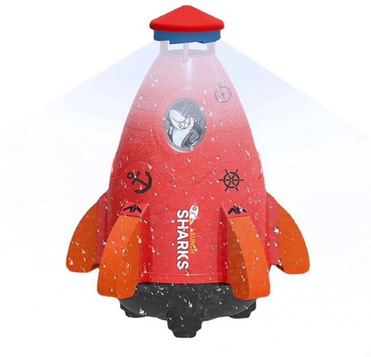 Gran Vida® - Water Raket Sprinkler - 360° Roterende Watersproeier - Buiten Waterspeelgoed