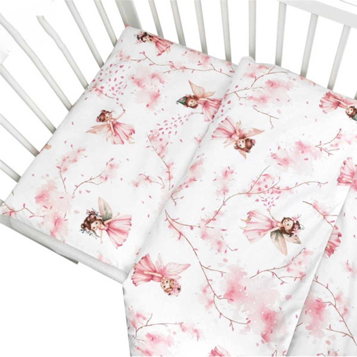 Peuter Dekbedovertrek Fairy Roze 120 x 150 cm