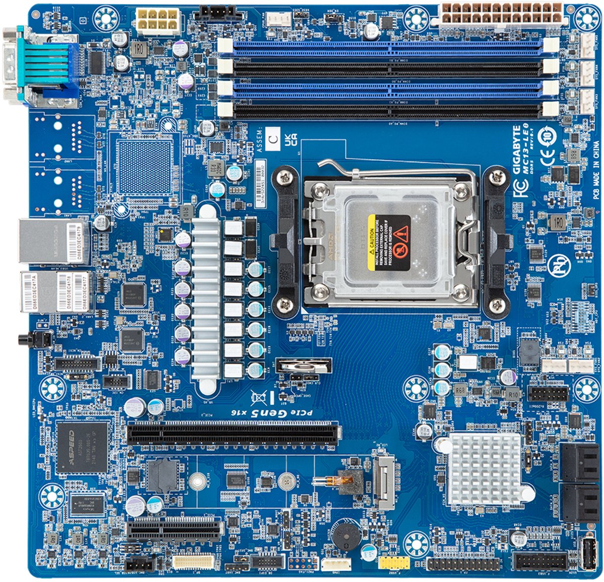 Gigabyte Mc13-Le0 Moederbord Amd B650 Socket Am5 Micro Atx - afbeelding 4