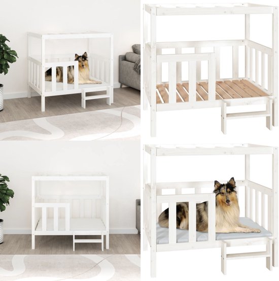 Vidaxl Hondenmand Zwart 65.5 X 50.5 X 28 Cm Hondenbed